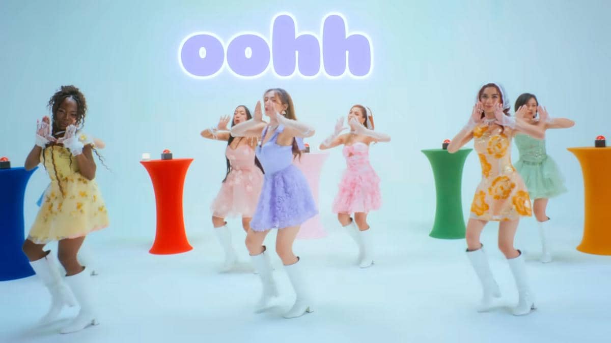 Cuplikan video musik lagu “Oooh Lala Baby” oleh Babydoll yang diunggah melalui kanal YouTube Star Music Philippines.