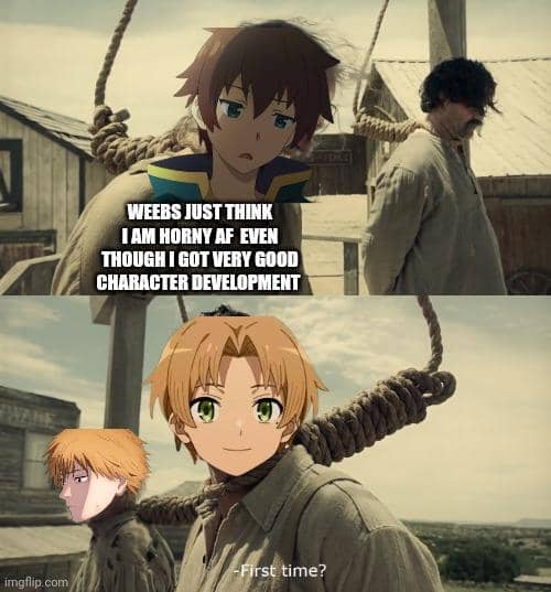 meme anime tentang pengembangan karakter