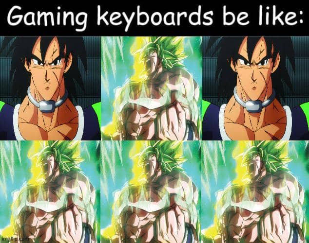 meme kartun tentang keyboard