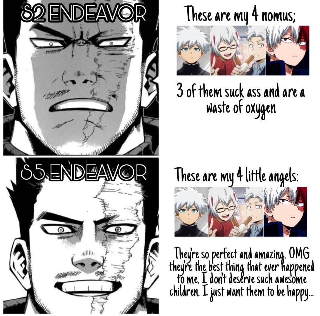 meme anime tentang pengembangan karakter