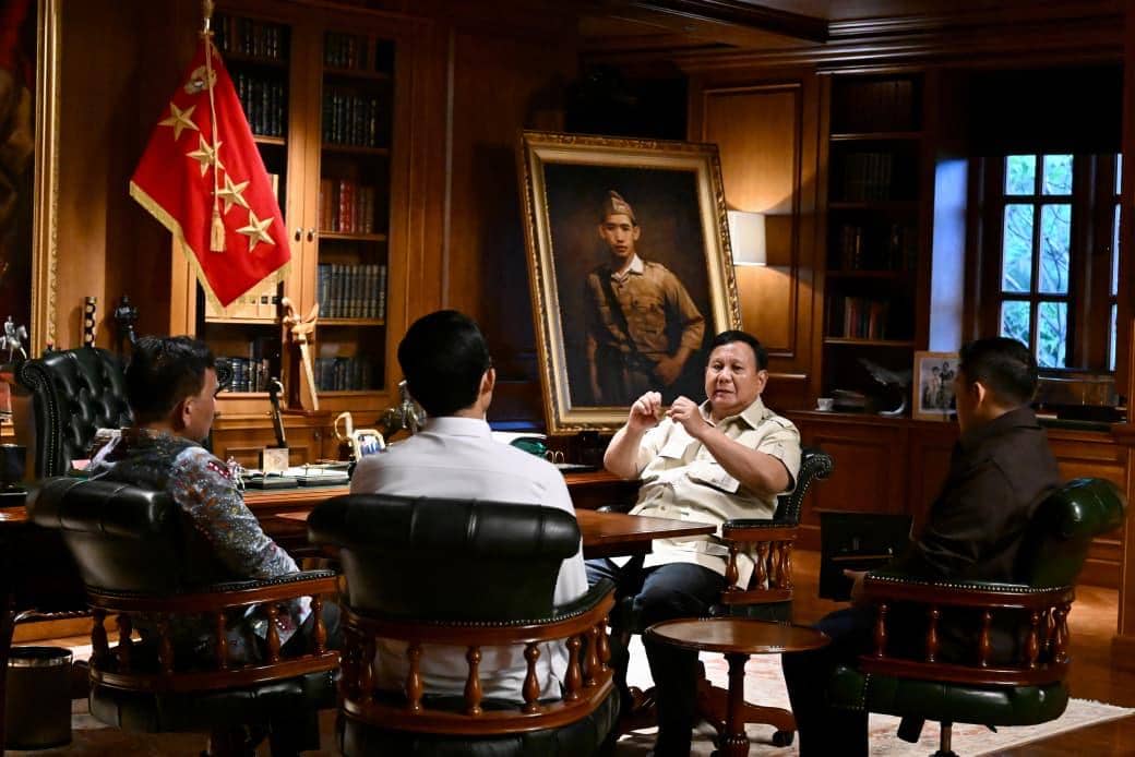 Bertemu Bakom, Prabowo Minta Komunikasi Pemerintah Lebih Dialogis