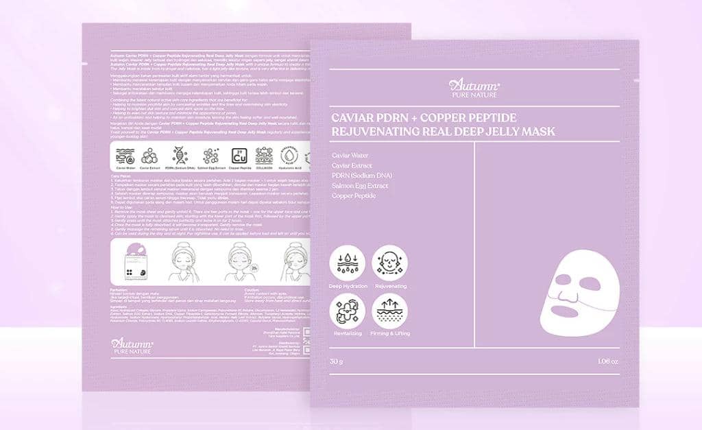 Autumn - Caviar PDRN + Peptide Rejuvenating Real Deep Jelly Mask