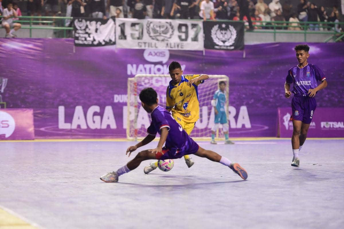 SMA Negeri 18 Palembang sukses melaju ke babak final AXIS Nation Cup 2026 dalam ajang kompetisi futsal.