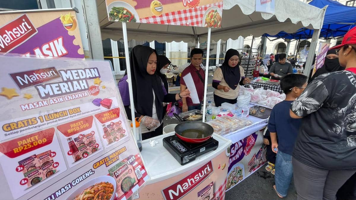 Masak Praktis Enaknya Valid, Mahsuri Kenalkan Sachet Rp2.500 di Medan