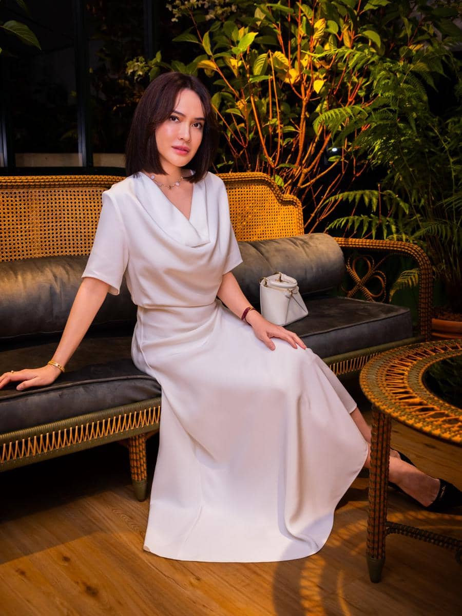 Gaya fashion Shandy Aulia di Villa Dior