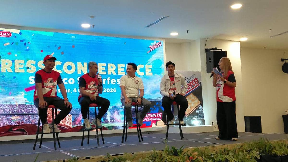 Khong Guan memperluas program pembinaan sepak bola usia dini ke luar Pulau Jawa melalui Khong Guan Superco Supercamp Superfest 2026 di Kota 