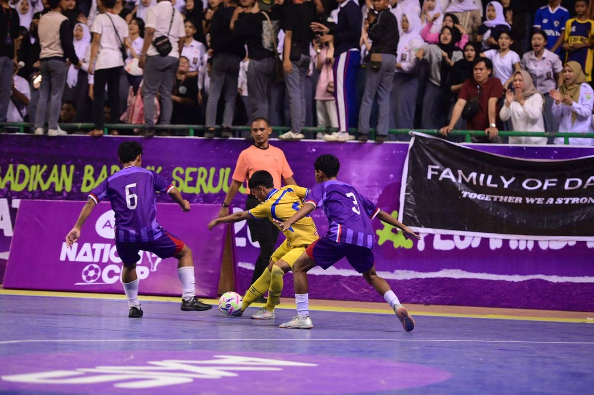 Tim Futsal SMA Tri Sukses Lampung Juara 2 Final Regional ANC 2026