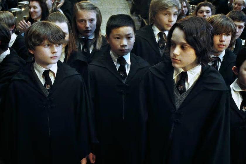 James Potter dan Snape kecil di Hogwarts
