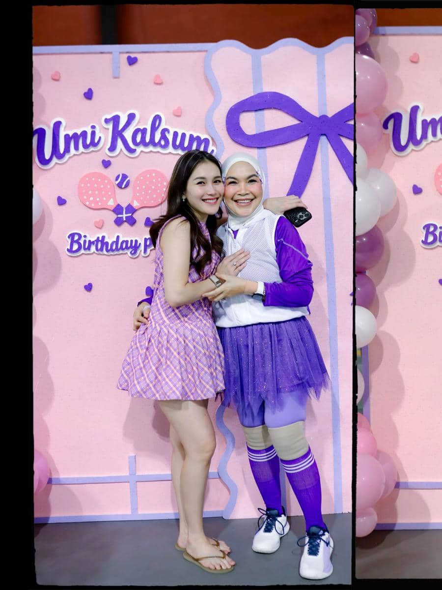 Dekorasi ultah ibu Ayu Ting Ting