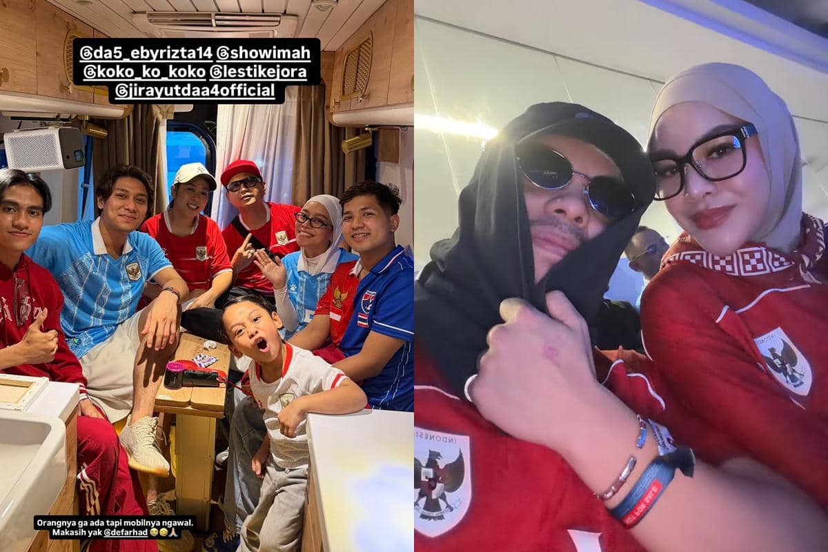 10 Potret Artis Nonton Final FIFA ASEAN Cup 2026 di GBK, Dukung Timnas