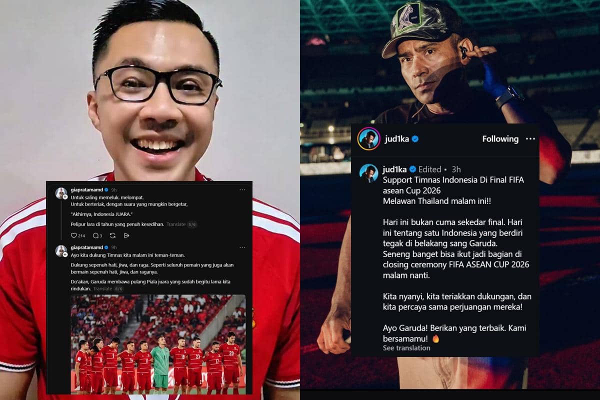 Dukungan Artis-Seleb Jelang Final FIFA ASEAN Cup 2026, Yakin Timnas Juara