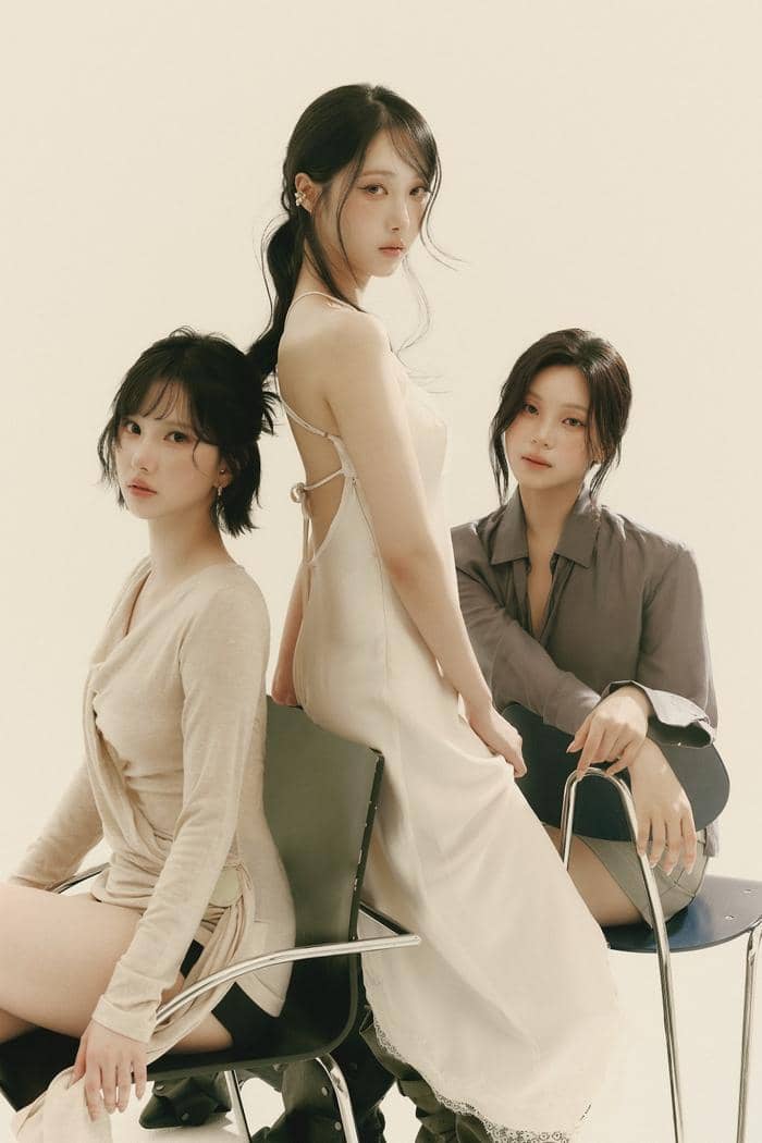 potret Eunha, SinB, dan Umji