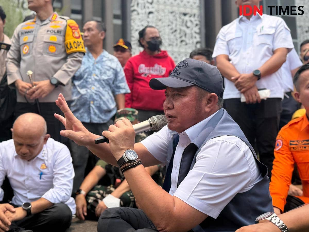 Dikritik ke Lampung saat Asap Tebal, Herman Deru: Saya Jenguk Kakak