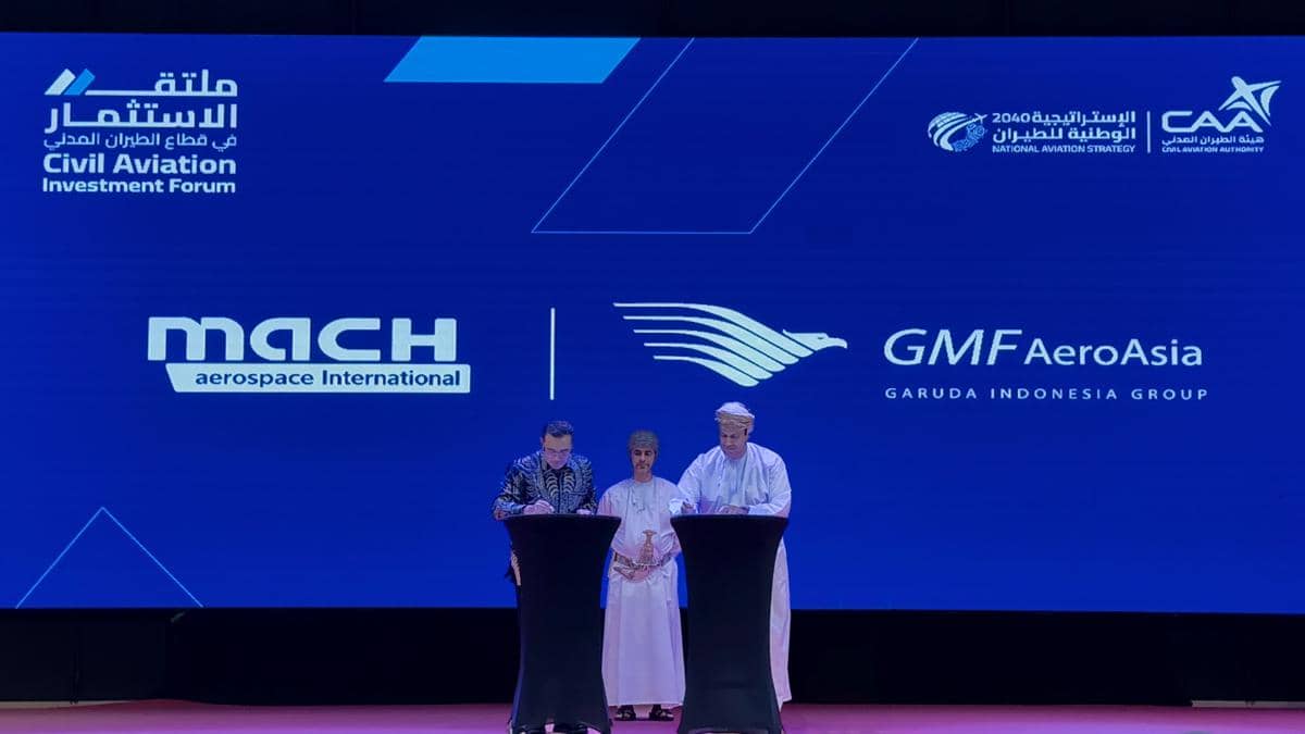 Lebarkan Sayap, GMF Aero Asia Kelola MRO Pesawat di Oman