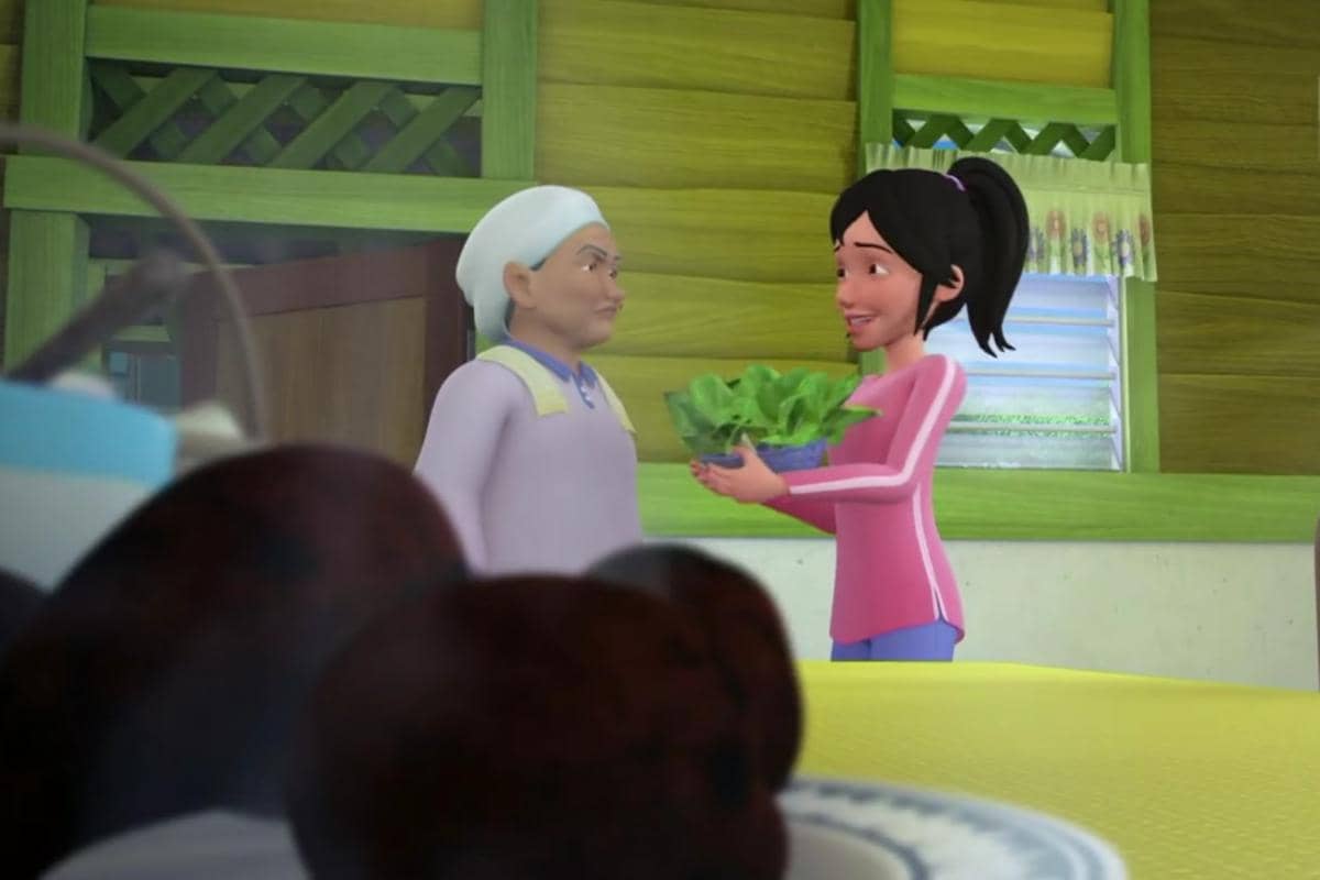 Cuplikan episode Dapur Masak-Masak di serial Upin & Ipin