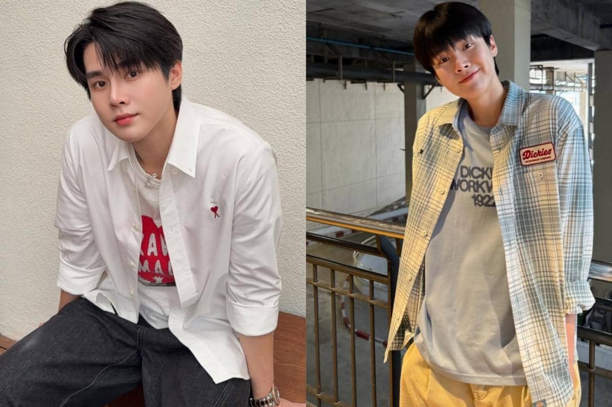 7 Inspirasi Styling Kemeja Outer ala Kin Kaworn, Selalu Trendi!