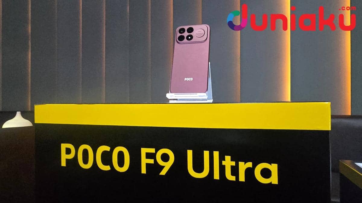 Produk POCO F9 Ultra dalam dokumentasi fotografi yang dikreditkan kepada Fahrul Nurullah sebagai fotografer.