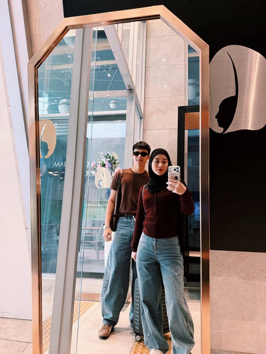 Dinda Hauw dan Rey Mbayang kencan berdua di Seoul