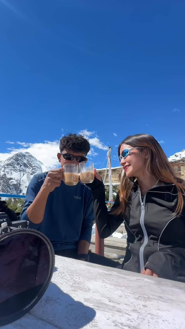 Bella Graceva melakukan pendakian di Annapurna Circuit Trek