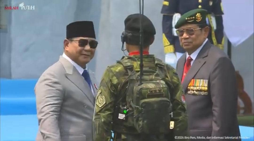 Kala Prabowo Panggil Komandan HUT ke-81 TNI Lalu Dikenalkan ke SBY