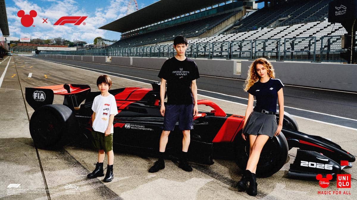 Koleksi UT Disney x Formula 1 Hadir di Indonesia