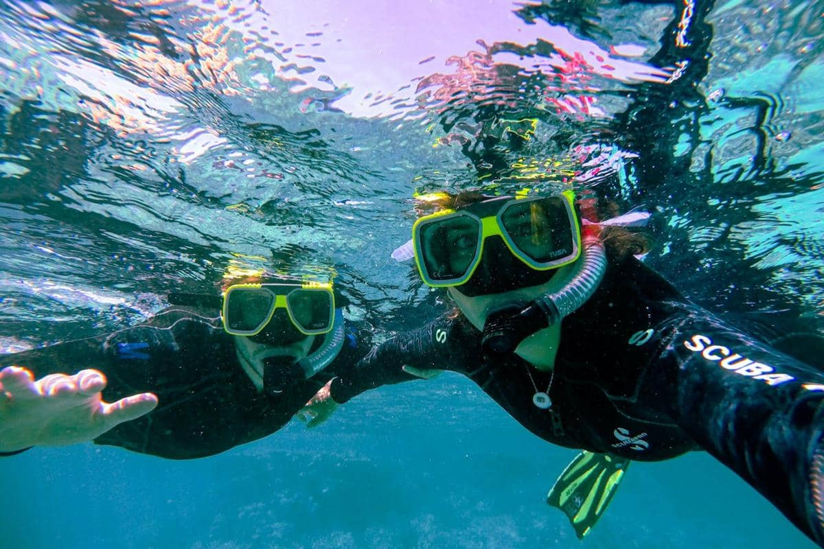 Ilustrasi snorkeling