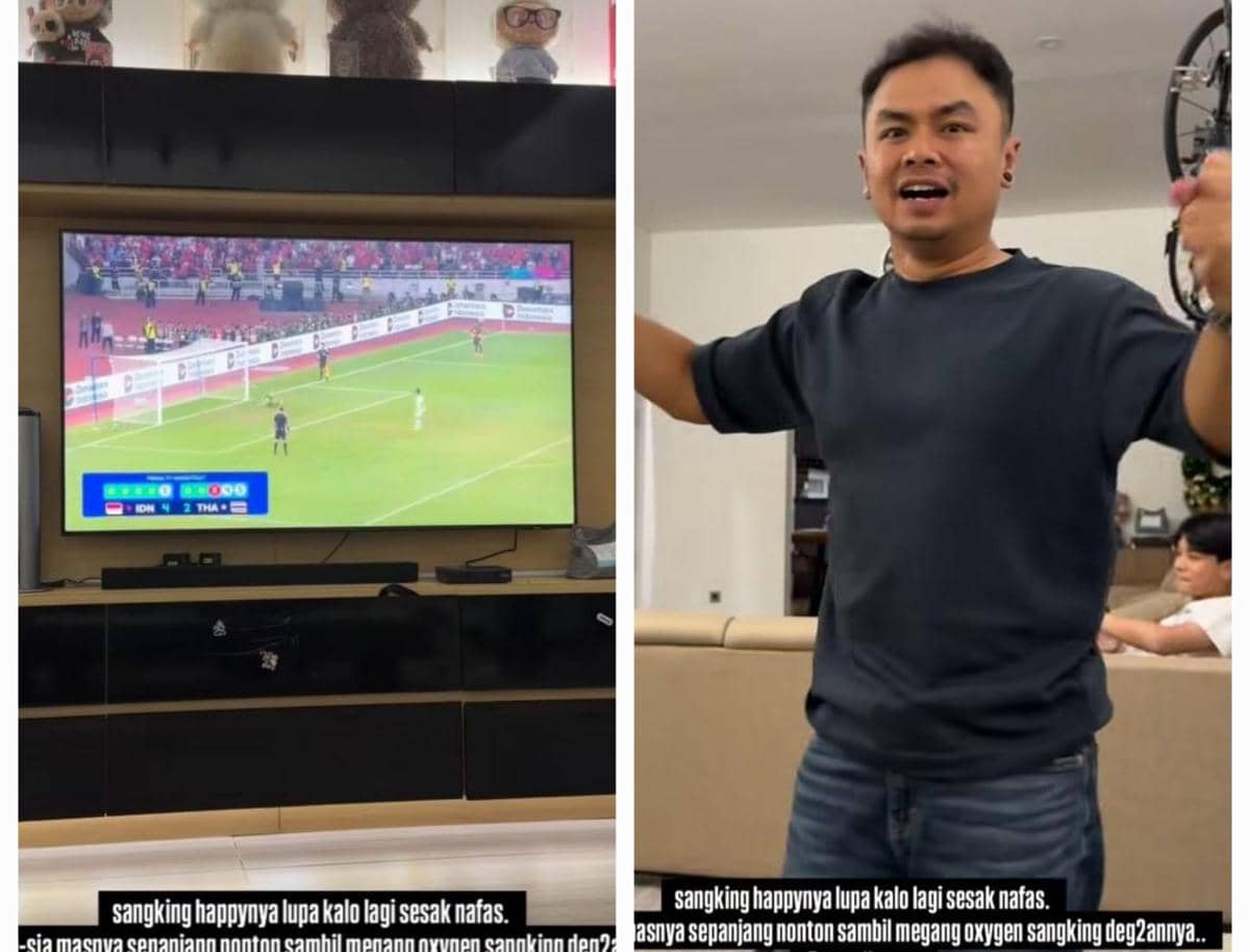 Wendi Cagur nonton Final FIFA ASEAN Cup 2026