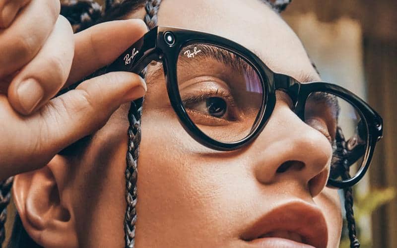 ilustrasi kacamata pintar Ray-Ban Meta