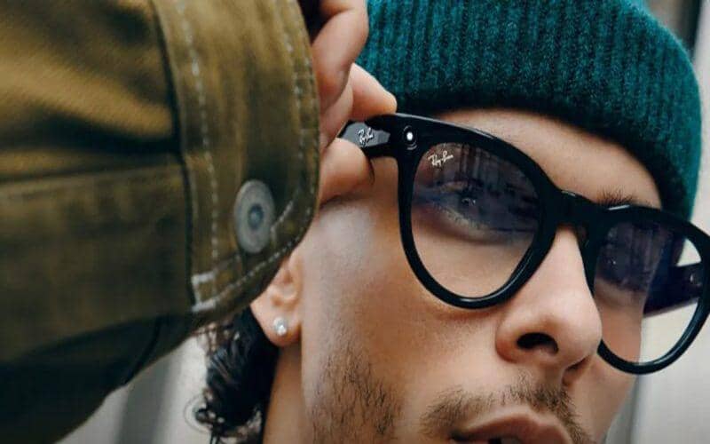 ilustrasi kacamata pintar Ray-Ban Meta