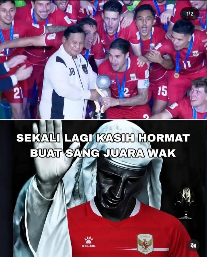 meme sepak bola