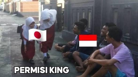 Meme tentang Timnas Indonesia sebagai juara FIFA ASEAN Cup 2026 dalam unggahan akun X unmagnetism.