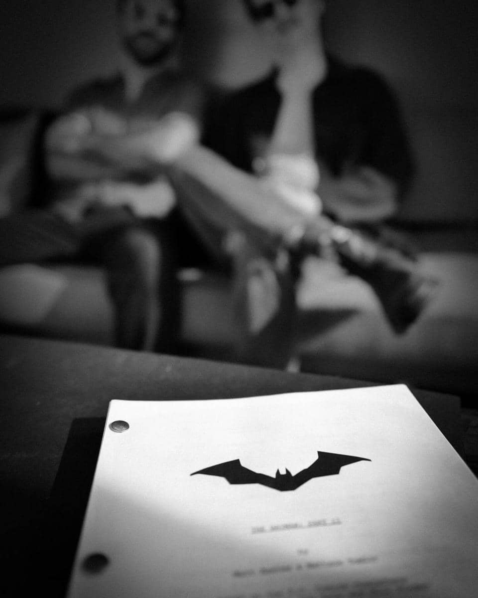 Sampul skrip film The Batman Part 2 yang dibagikan melalui akun Instagram Matt Reeves.