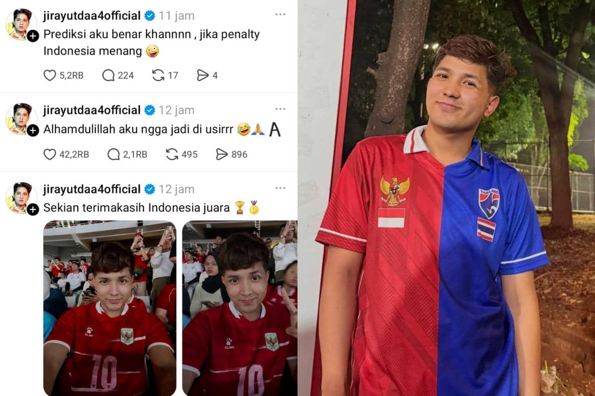 Indonesia Juara FIFA ASEAN CUP 2026, Jirayut: Alhamdulillah Gak Jadi Diusir