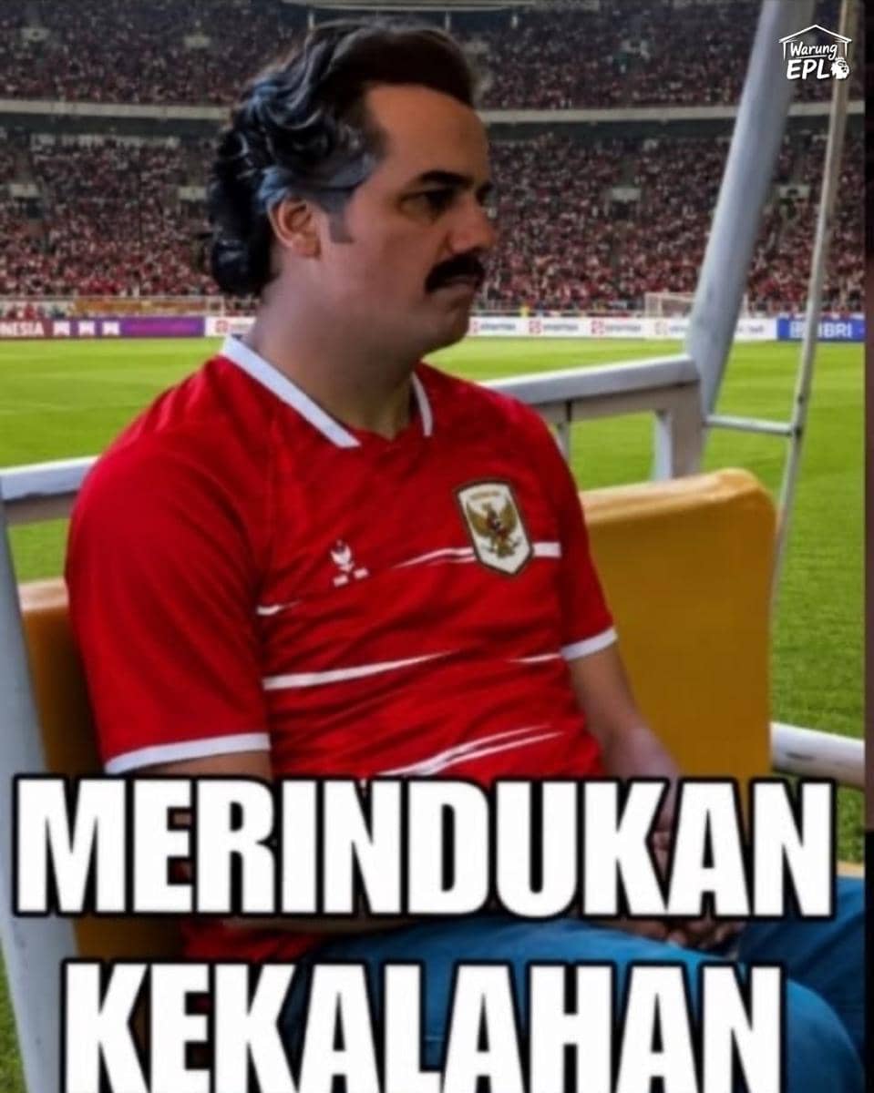 Meme perayaan Timnas Indonesia sebagai juara FIFA ASEAN Cup 2026 yang diunggah akun X @idextratime.