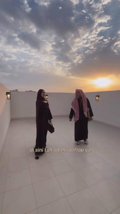 Calon Rumah Celine Evangelista di Madinah (instagram.com/celine_evangelista)