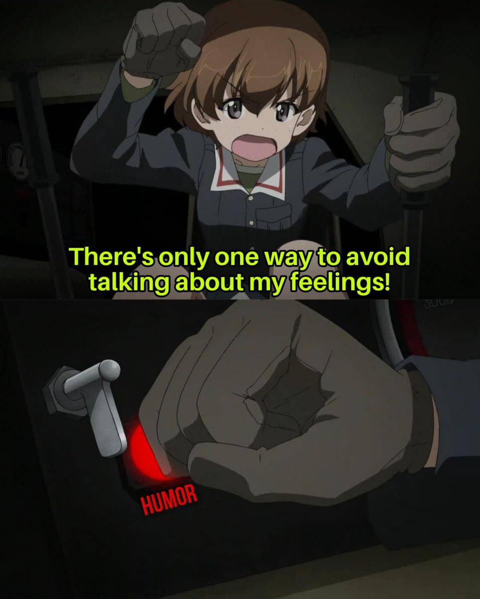 meme anime tentang terapi