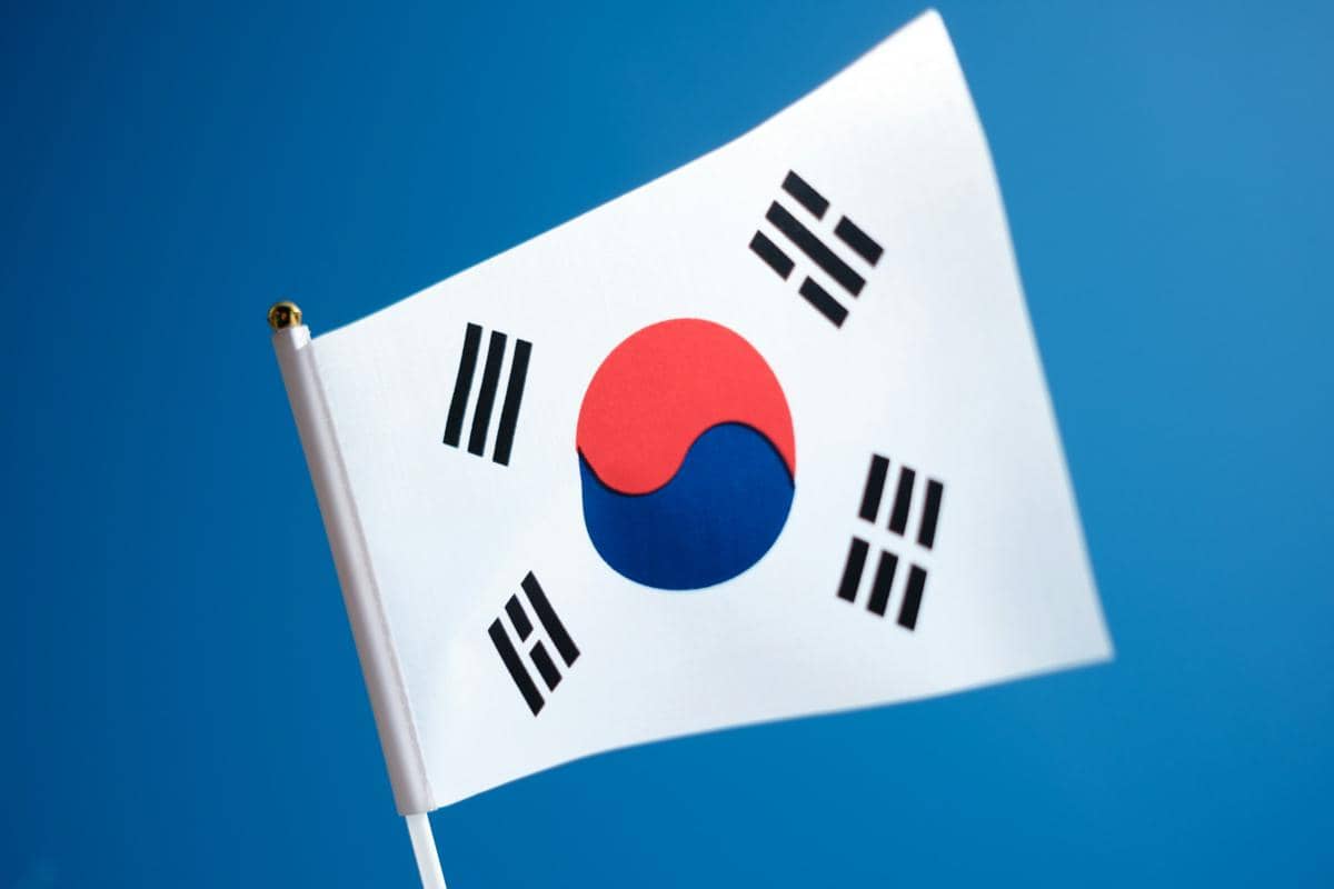 bendera Korea Selatan