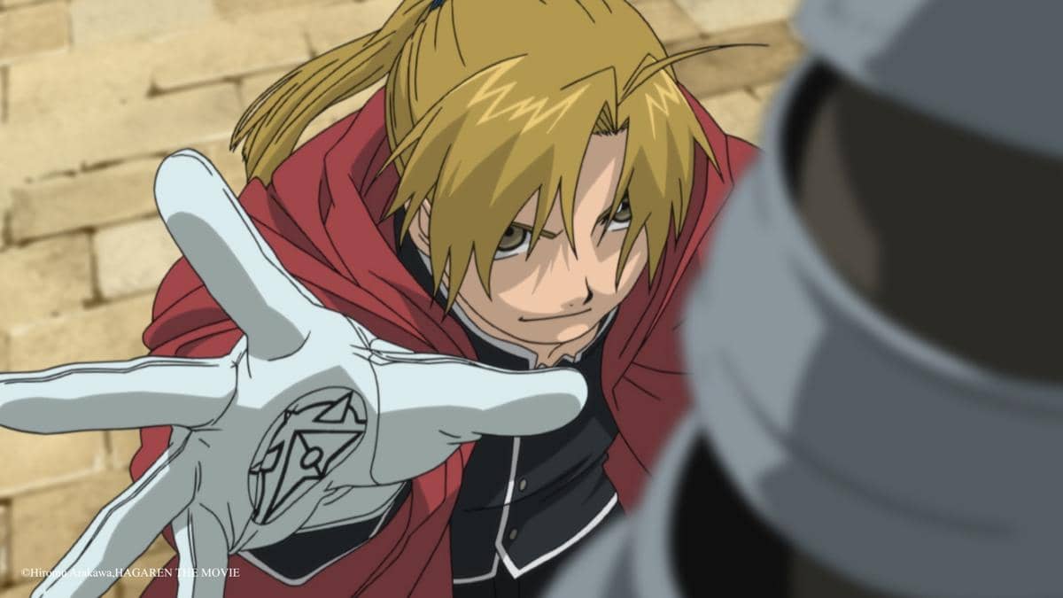 Poster Fullmetal Alchemist the Movie: Conqueror of Shamballa, karya Hiromu Arakawa dan Square Enix.