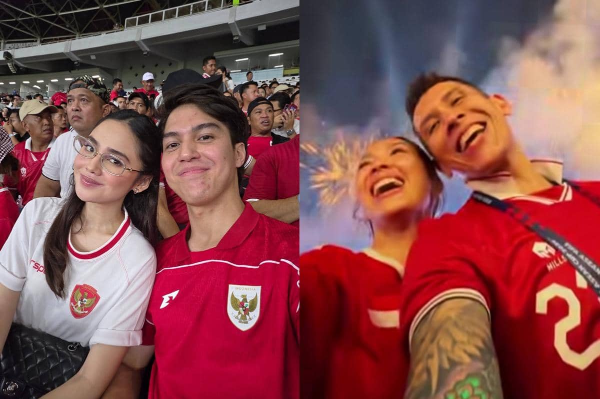 Sederet Pasangan Artis Nonton FIFA ASEAN Cup 2026 Indonesia vs Thailand
