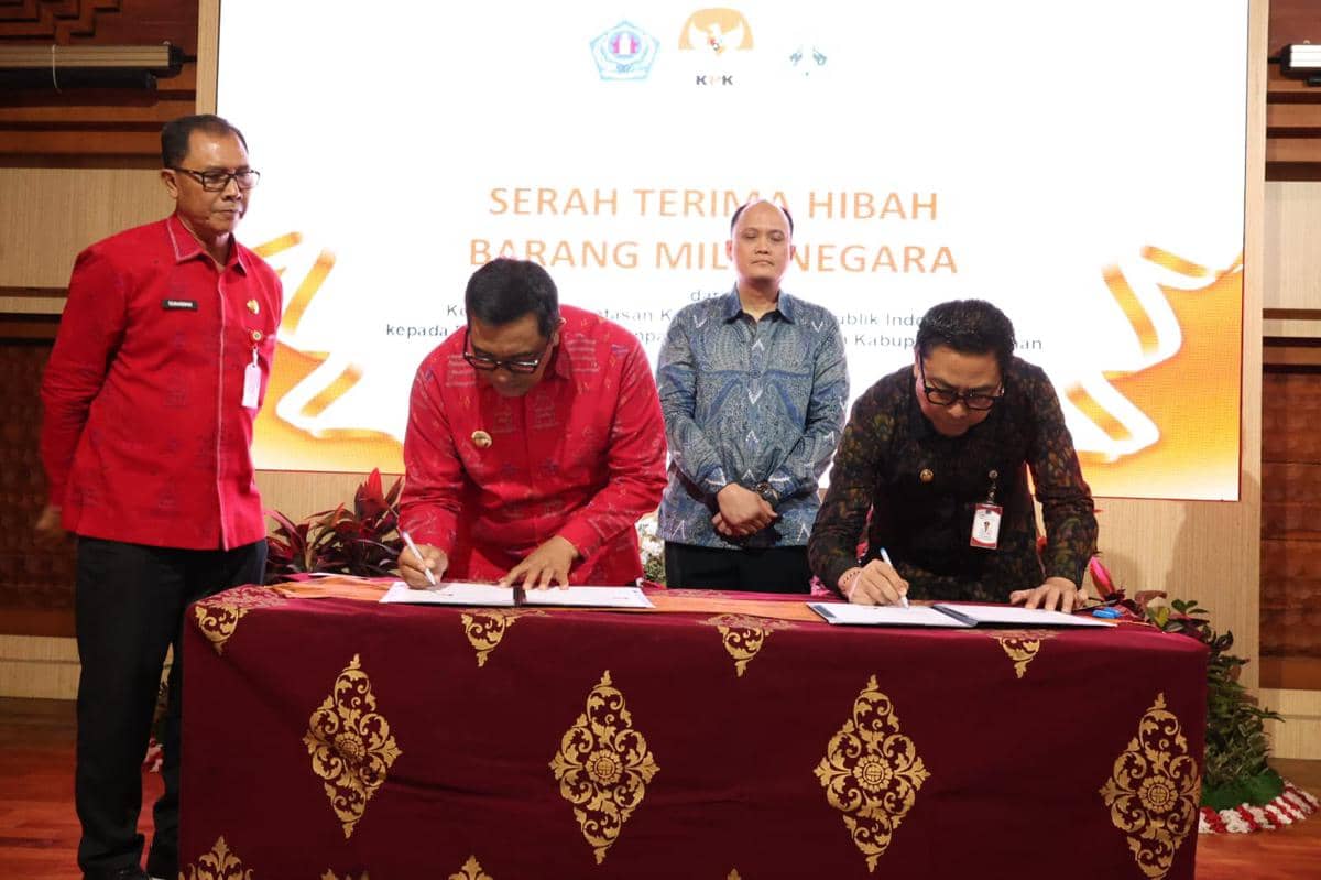 375 Meter Persegi Tanah Rampasan KPK Diserahkan ke Pemkot Denpasar