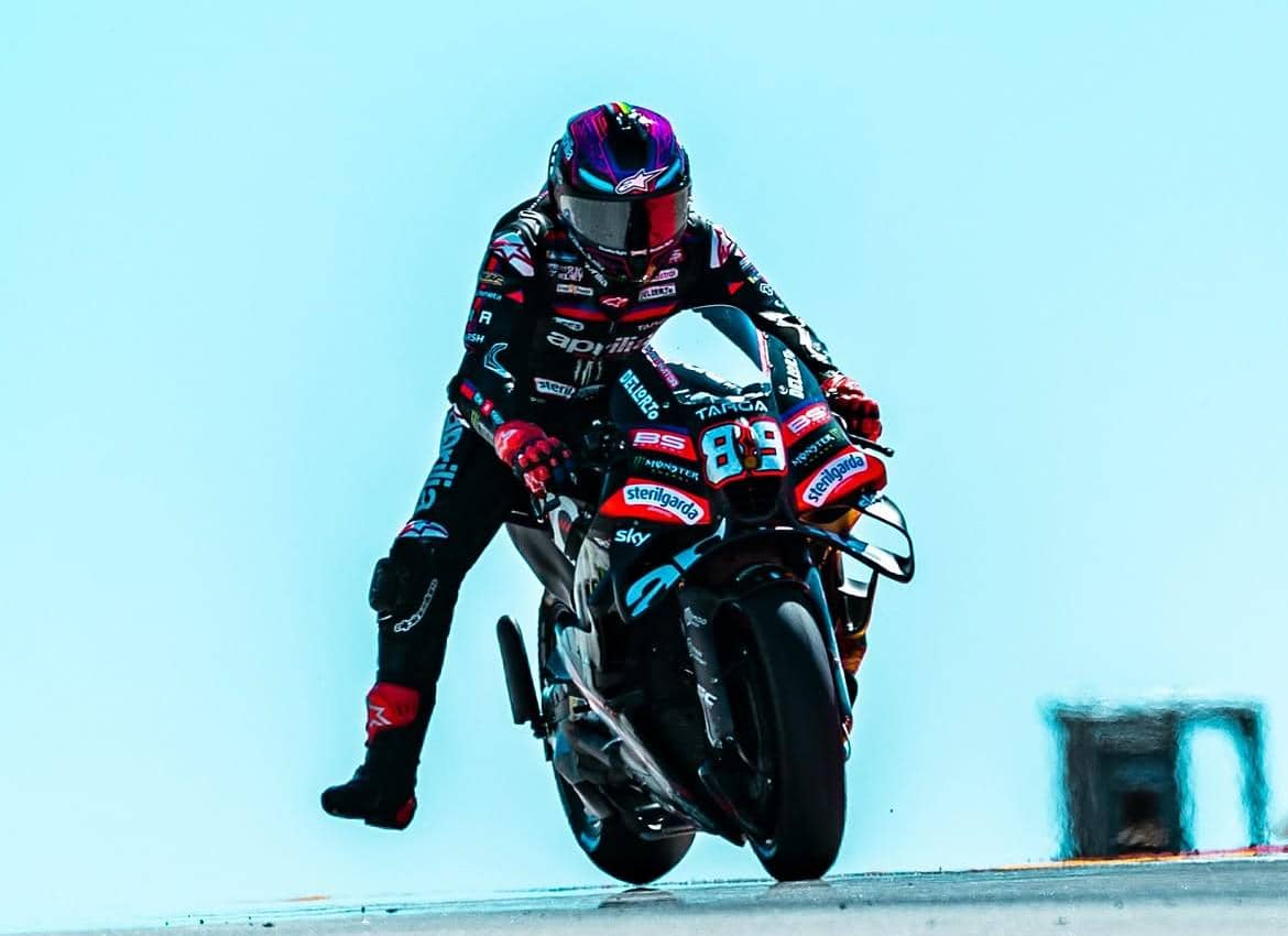 Jorge Martin, saat beraksi di lintasan MotoGP. 