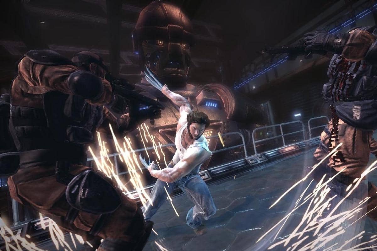 cuplikan gameplay X-Men Origins: Wolverine