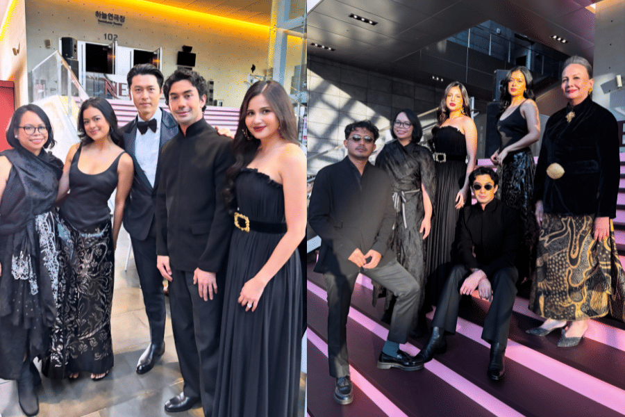 Gaya Cast Laut Bercerita di Busan Film Festival, All-Black!