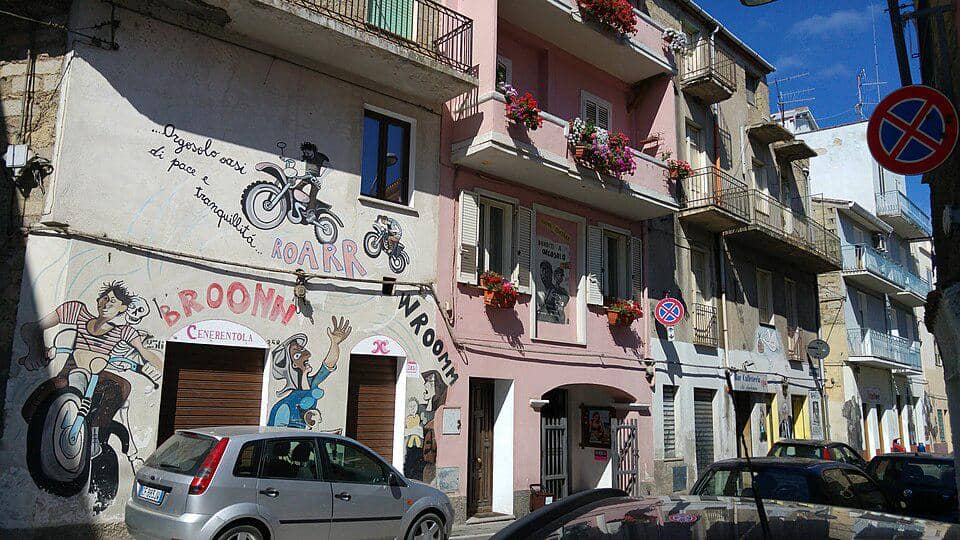 Kota Orgosolo di Italia