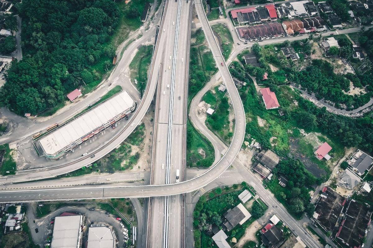 ilustrasi jalan tol