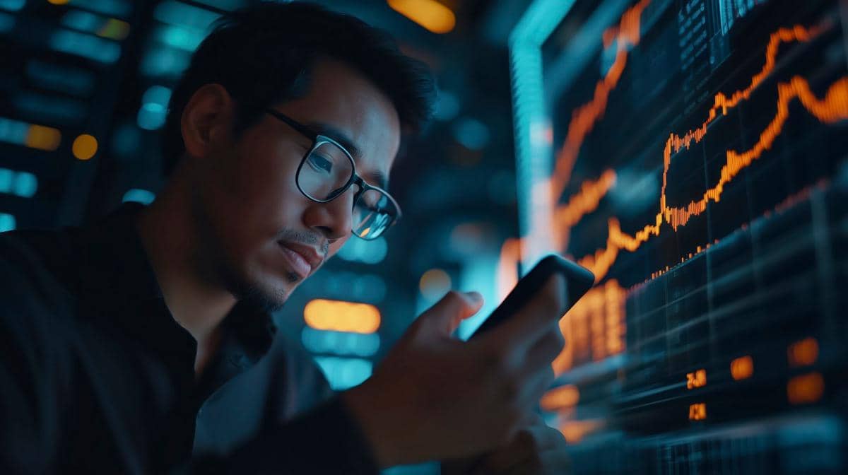 ilustrasi investasi, saham, dividen, pasar saham