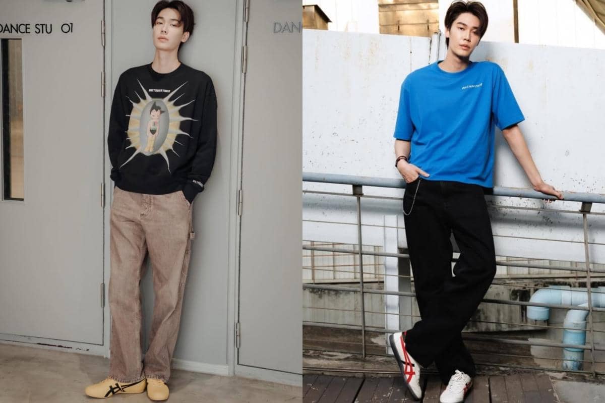 7 Ide OOTD Pakai Sneakers Onitsuka Tiger ala Dew Jirawat, Ikonik!