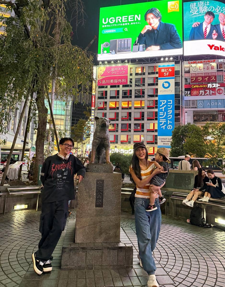 Erika Carlina ajak Andrew liburan di Jepang