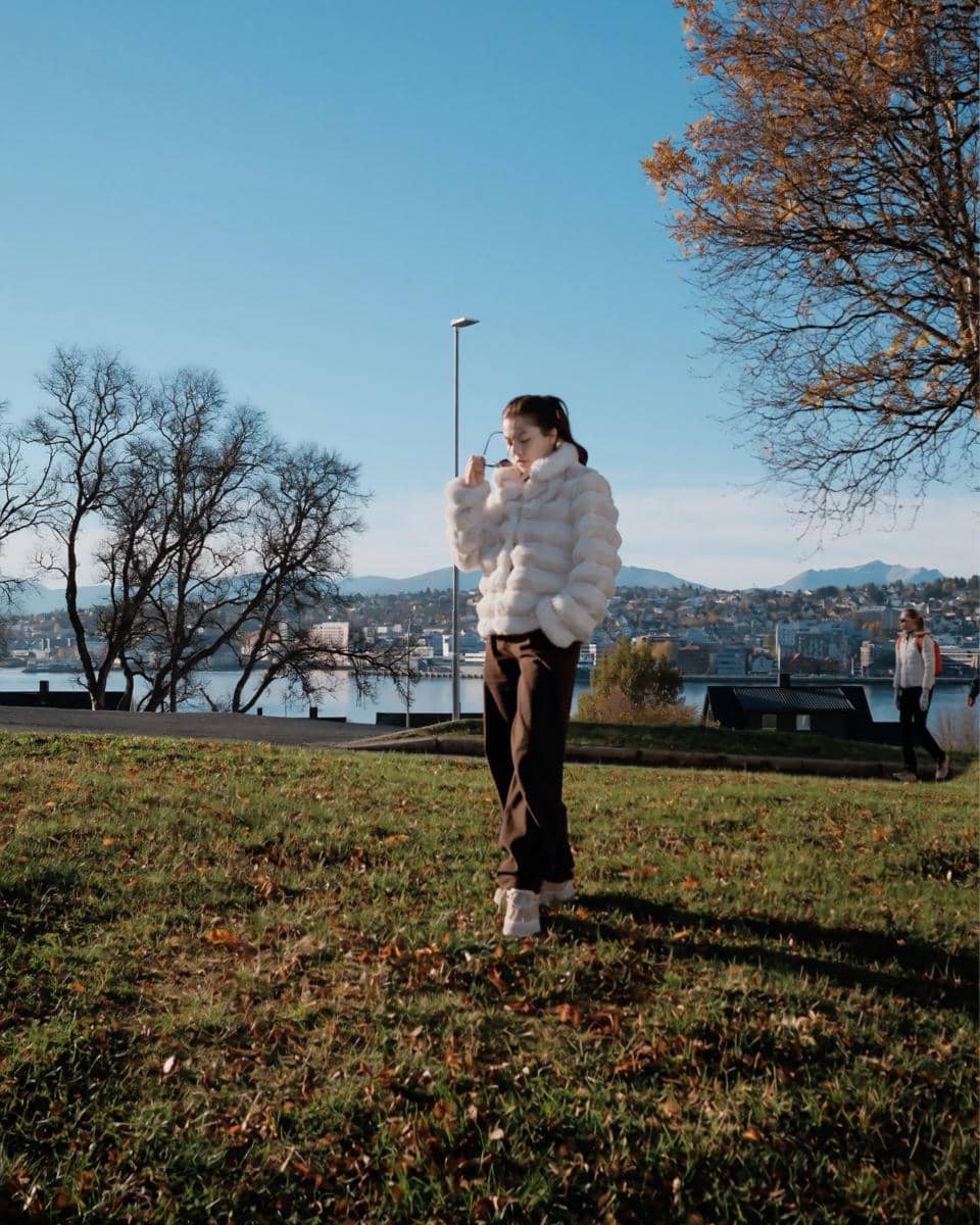 Felicya Angelista dan Caesar Hito liburan di Tromsø