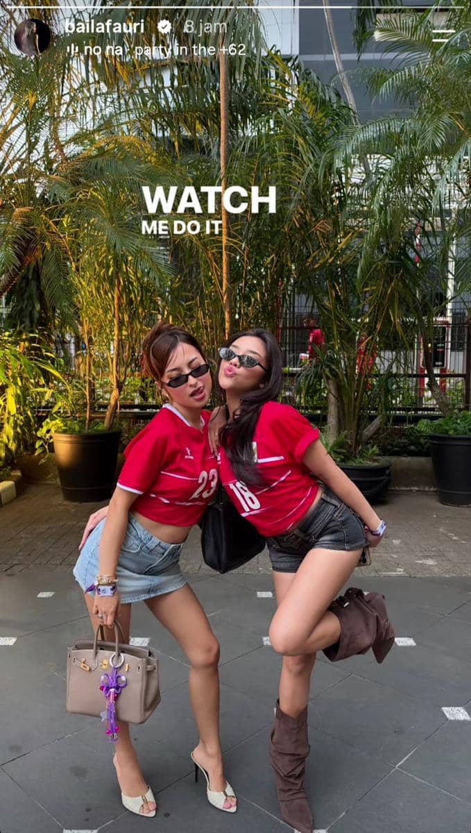 Baila dan Jennifer Coppen no na nonton final FIFA ASEAN Cup 2026 di SUGBK
